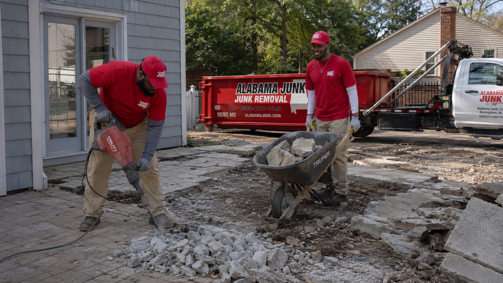 Concrete Removal Service in Birmingham