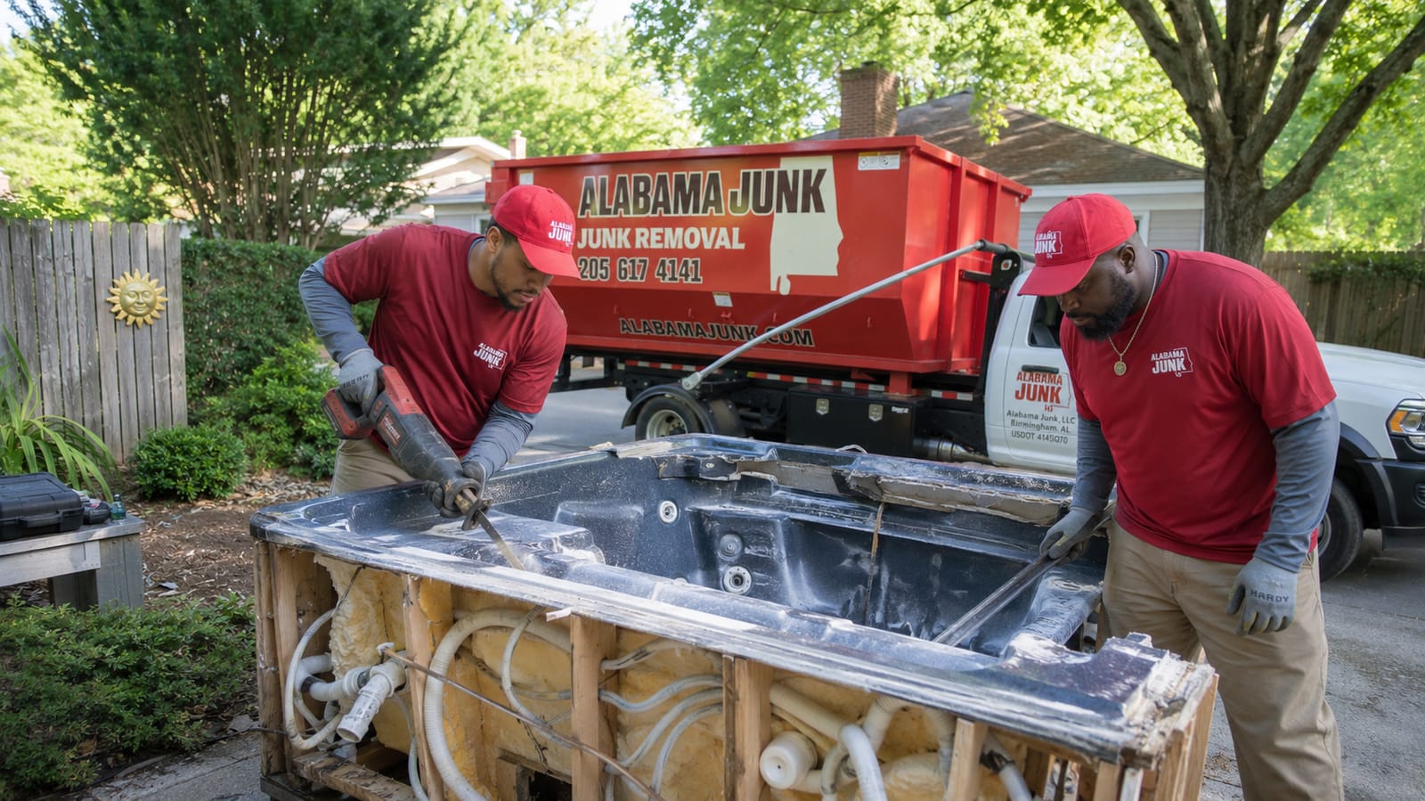 Hot Tub Removal in Birmingham